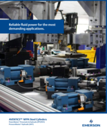 AVENTICS STEEL CYLINDERS CATALOG NFPA STEEL CYLINDERS: RELIABLE FLUID POWER FOR THE MOST DEMANDING APPLICATIONS